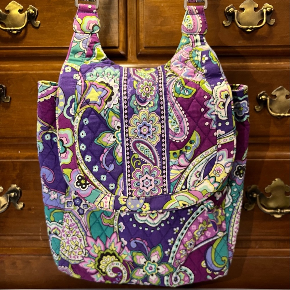 Vera Bradley Convertible Backpack Tote | Heather Print